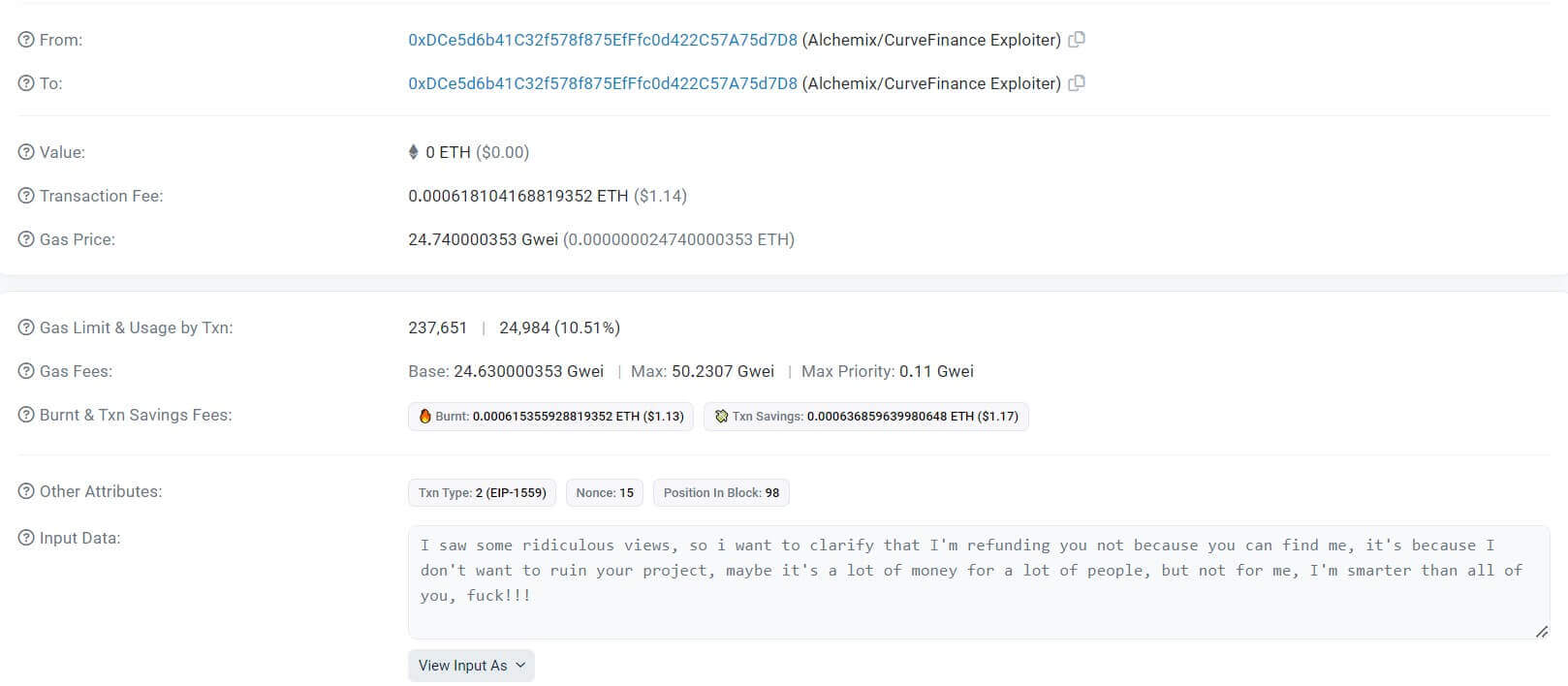 Curve Finance Bounty Of $1.85M To Catch Its Hacker forexnewsfx